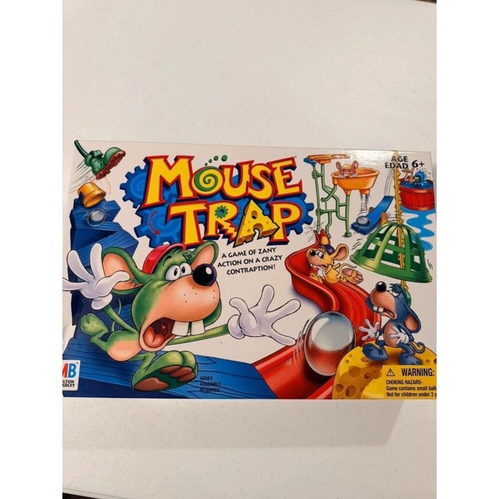 Vintage Mouse Trap Complete Milton Bradley 2005 Classic Board Game Kids Family